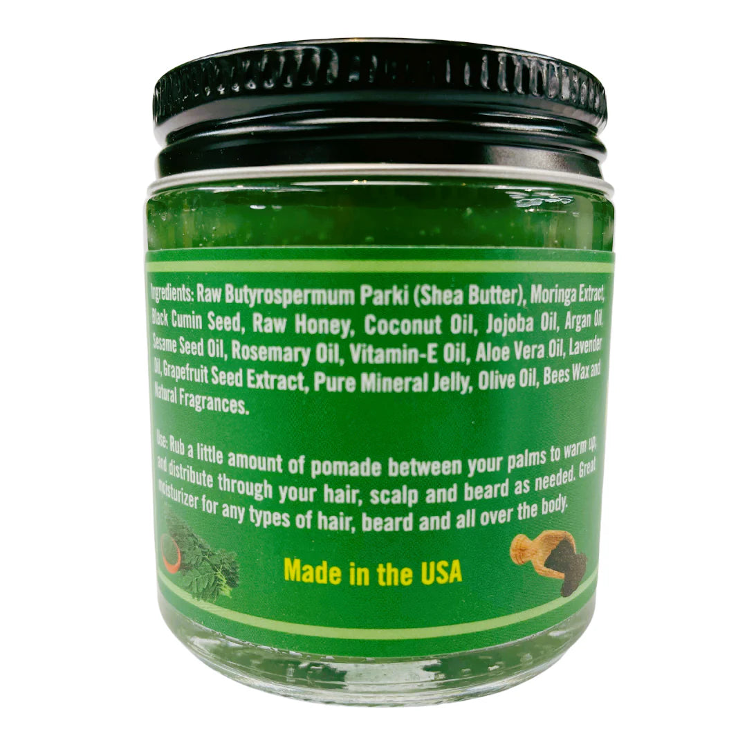 Moringa & Black Seed Hair Pomade 4oz