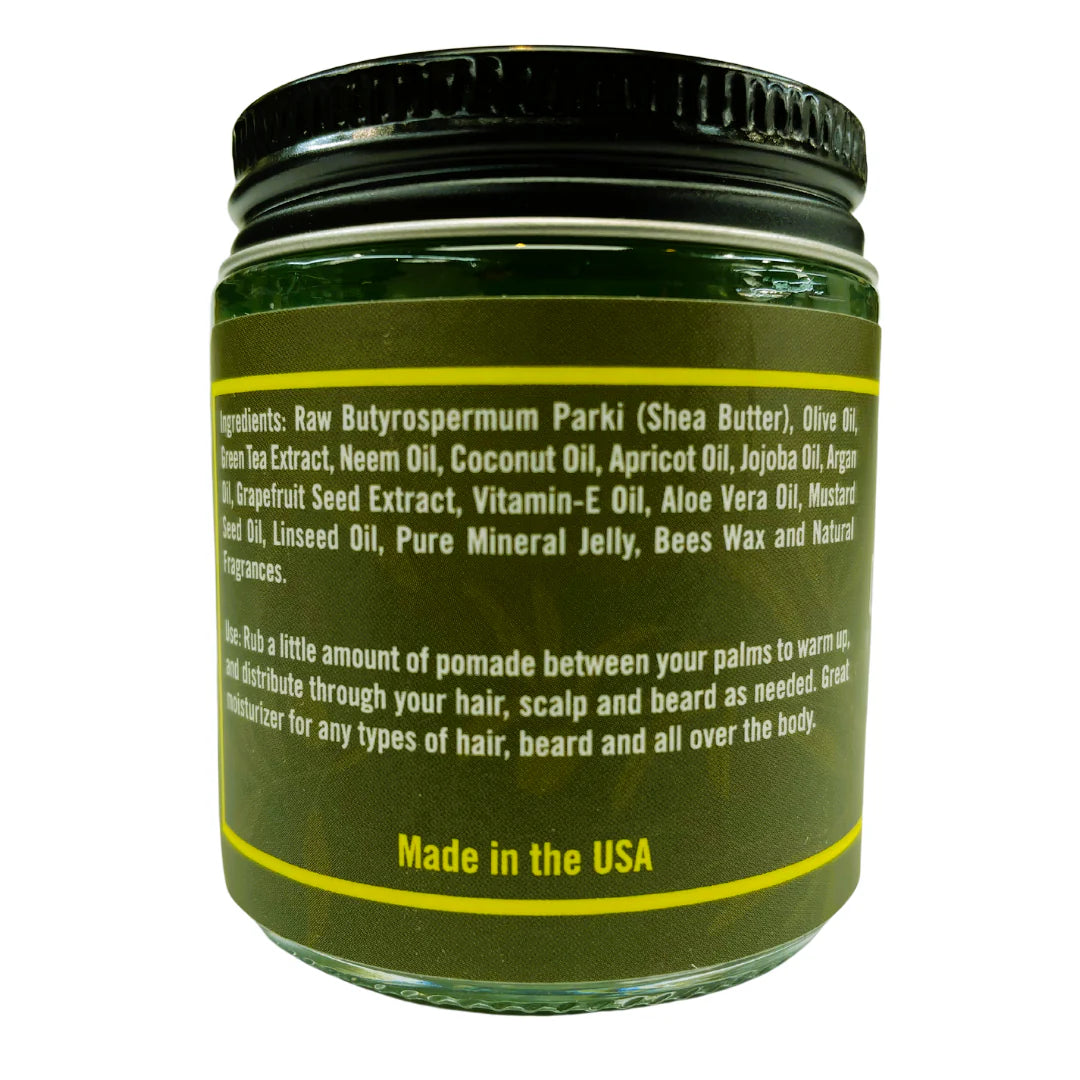 Olive Oil & Green Tea Hair Pomade 4oz