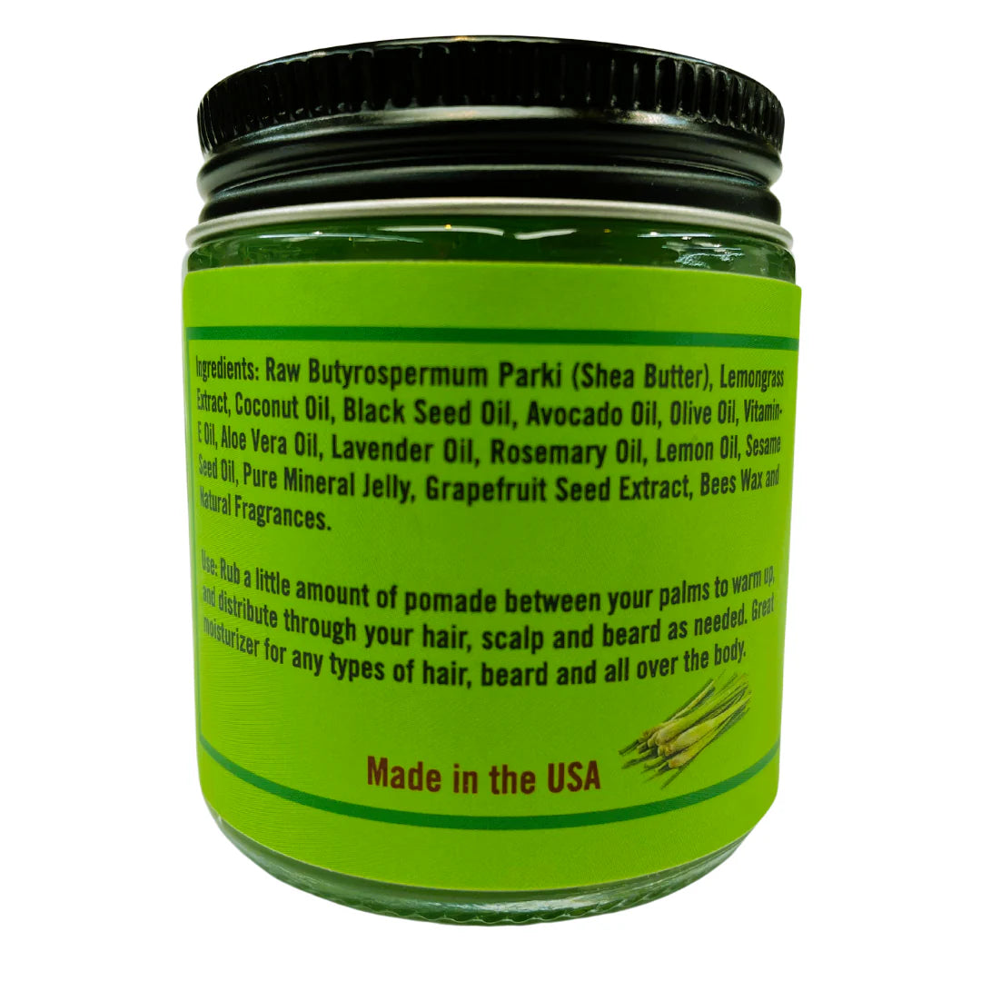 Lemongrass Hair Pomade 4oz