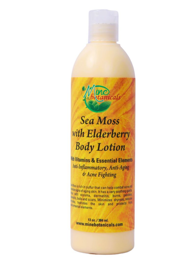 SEA MOSS WITH ELDERBERRY BODY LOTION