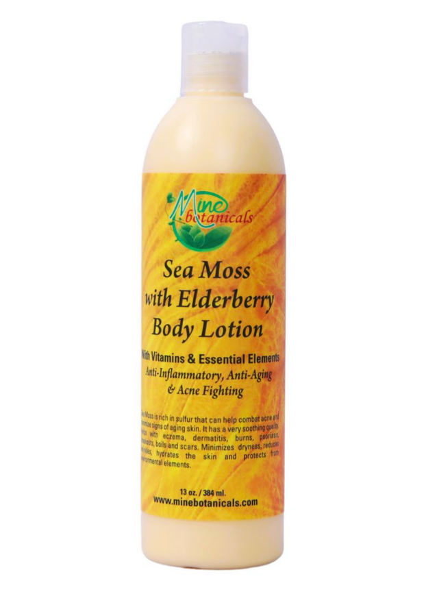 SEA MOSS WITH ELDERBERRY BODY LOTION