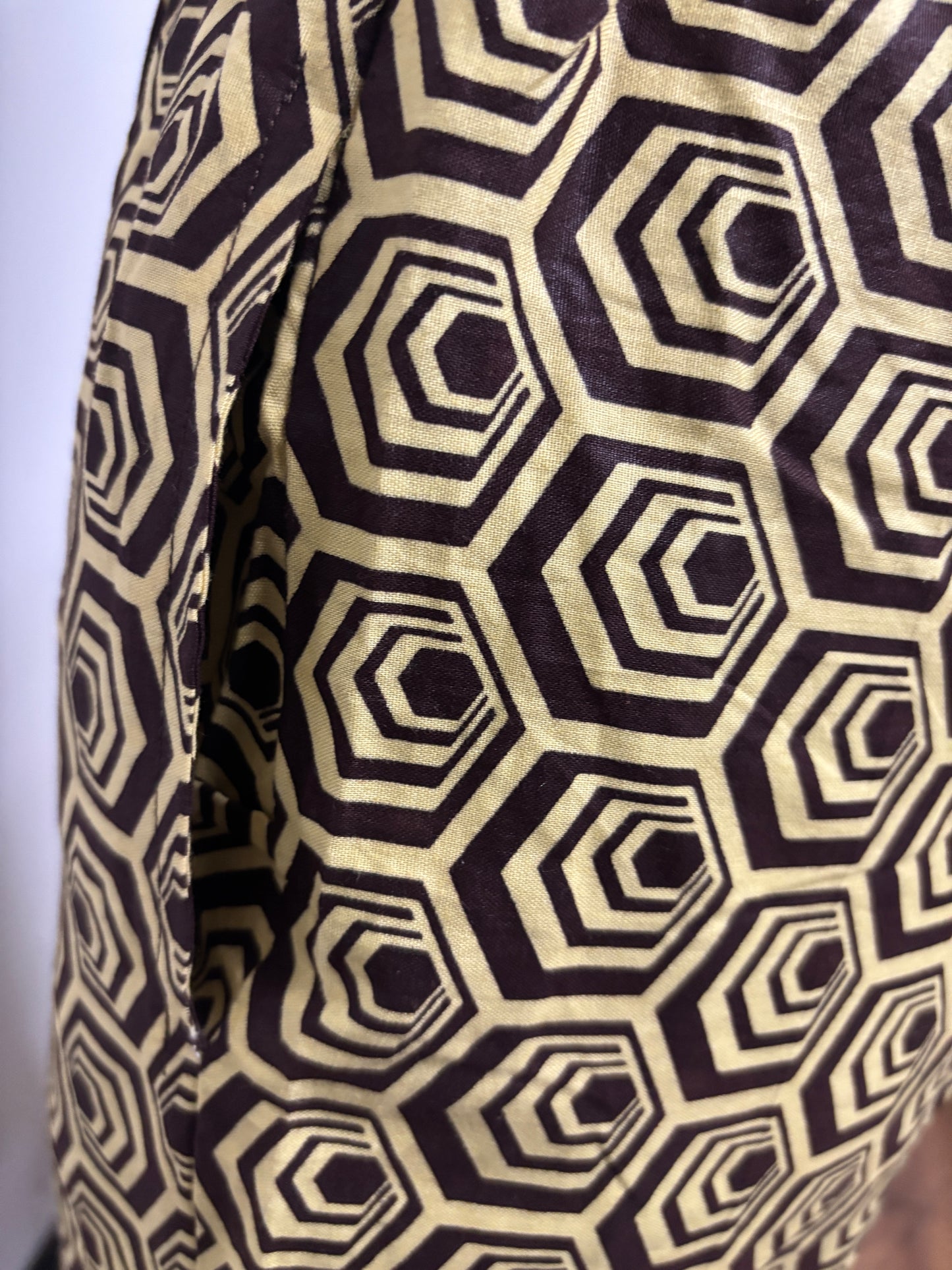 Women african seamless pattern pants with pocket