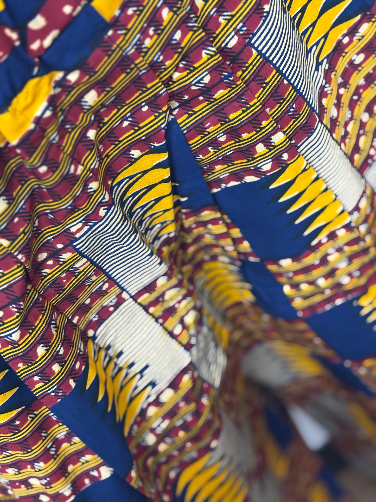 Women african pattern pants with pockets