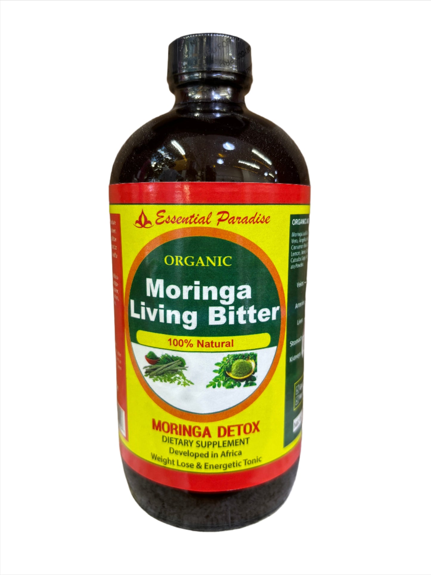 Organic moringa living bitter Dietary Detox Supplement