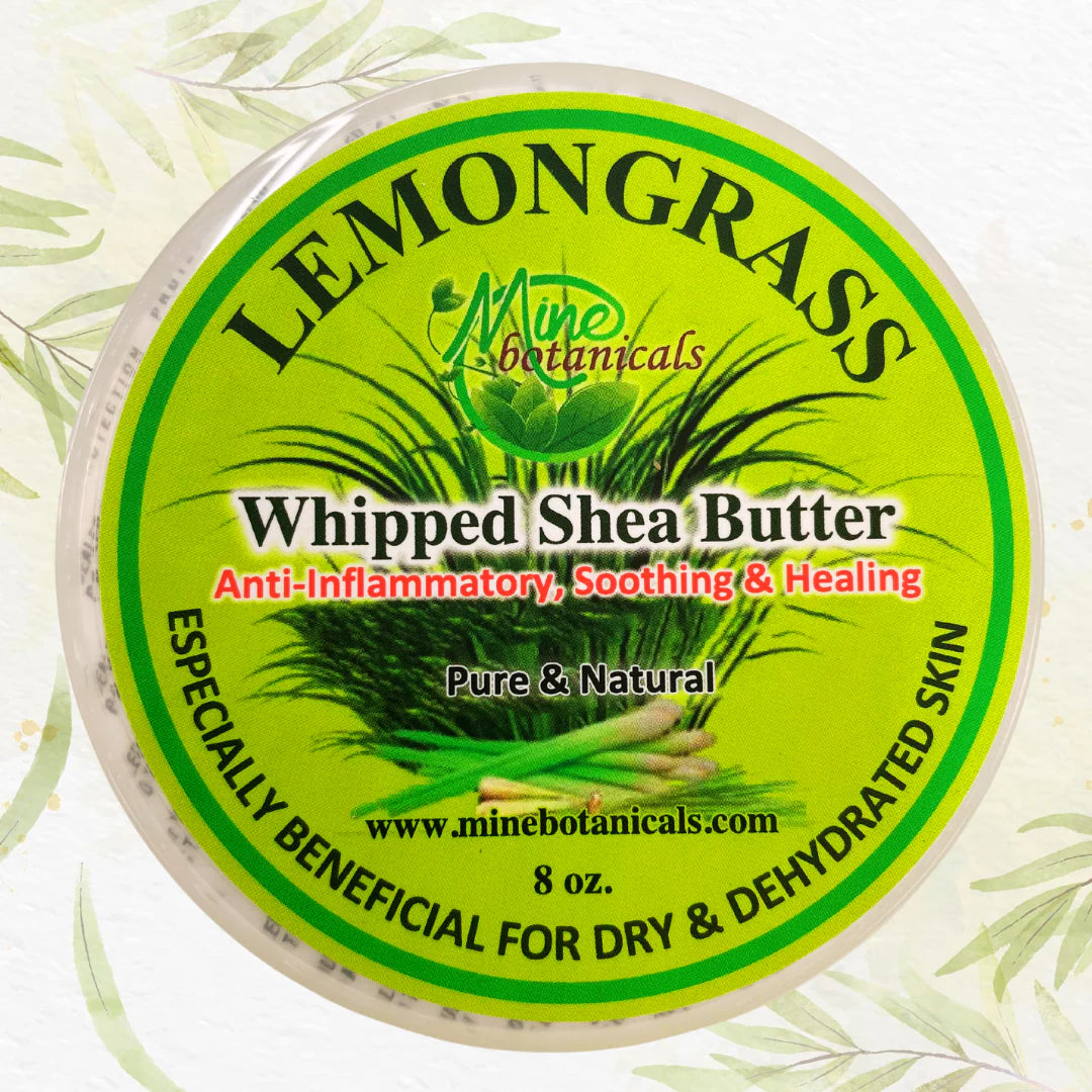Lemongrass Whipped Shea Butter 8oz