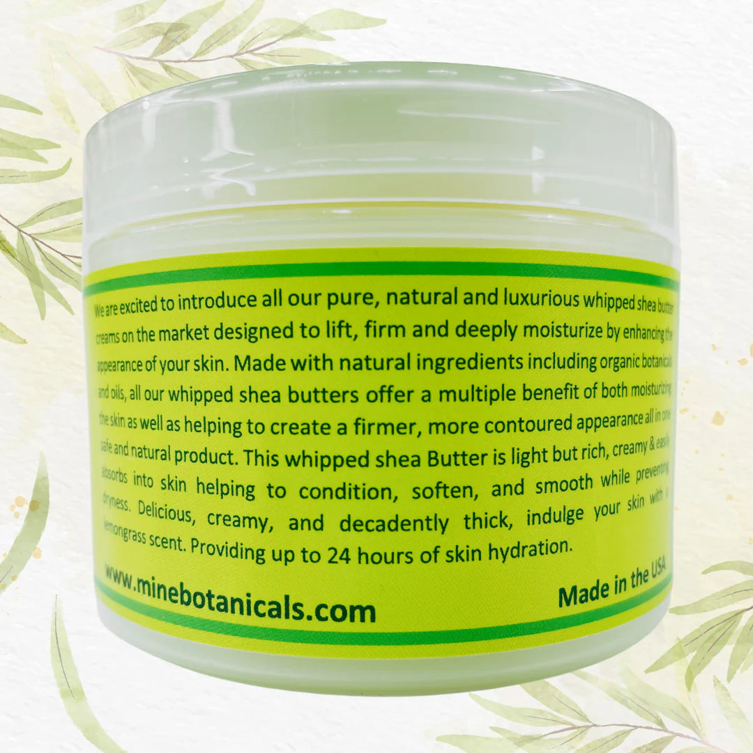 Lemongrass Whipped Shea Butter 8oz
