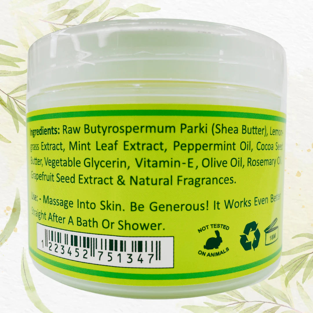 Lemongrass Whipped Shea Butter 8oz