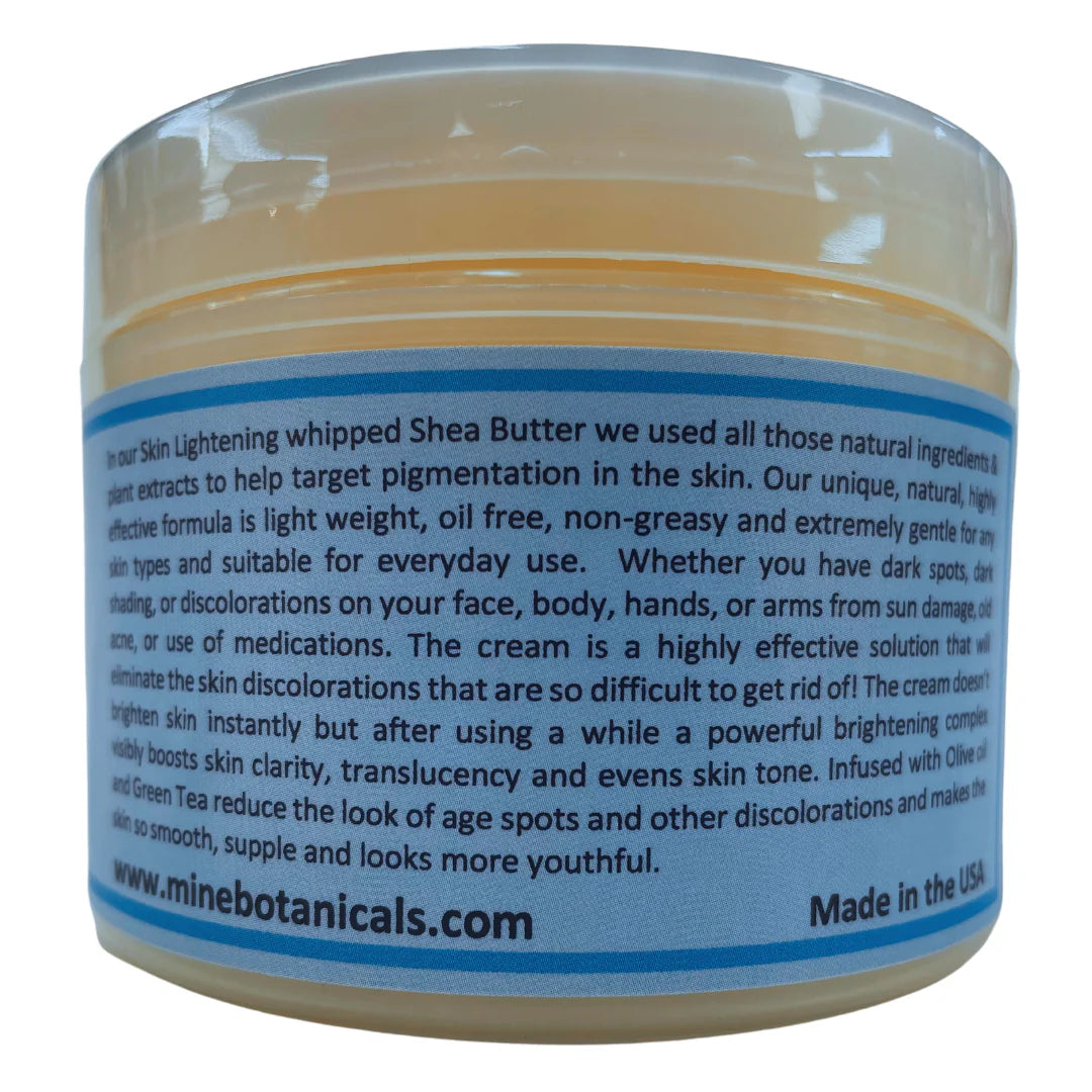 Skin Lightening Whipped Shea Butter 8oz