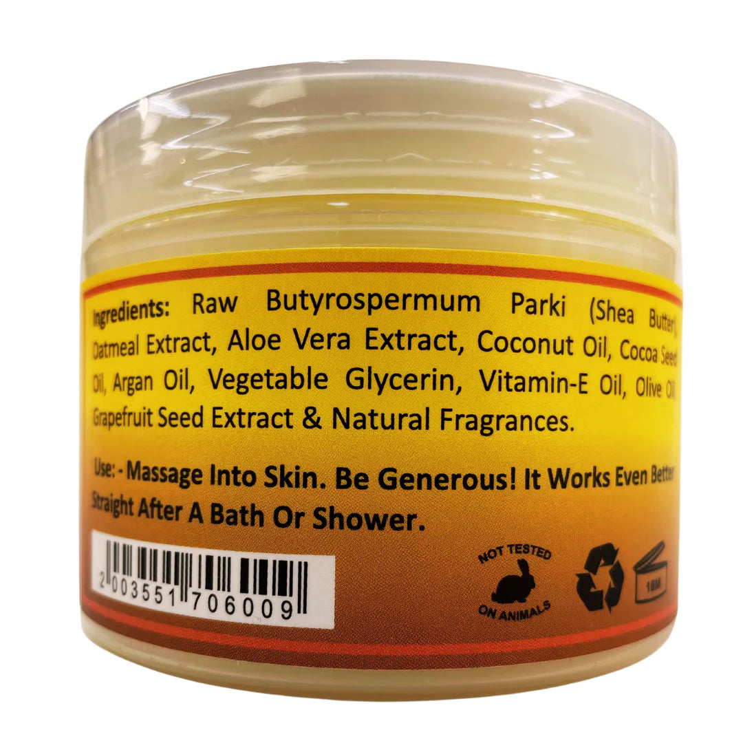Oatmeal & Vitamin-E Whipped Shea Butter 8oz