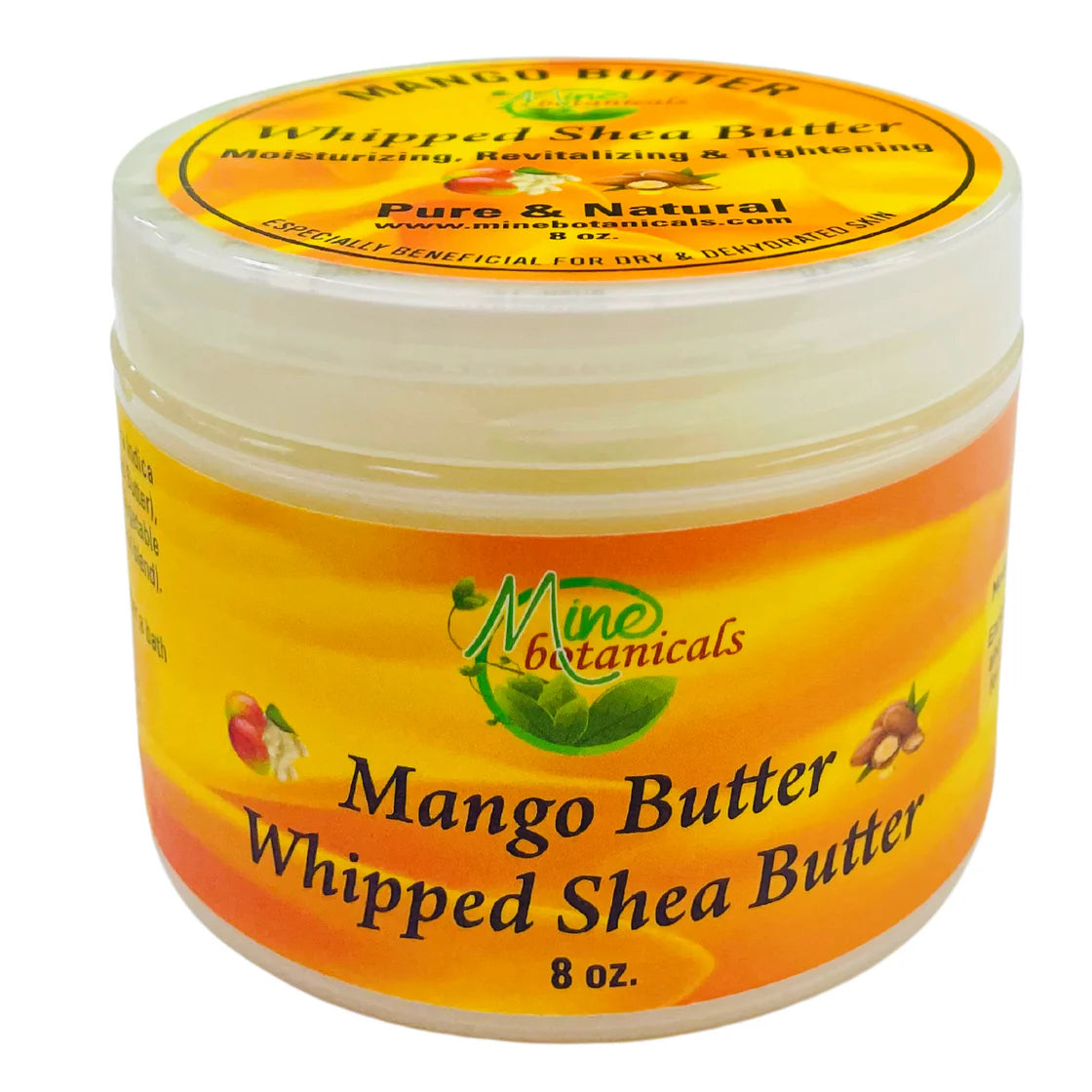 Mango Butter Whipped Shea Butter 8oz