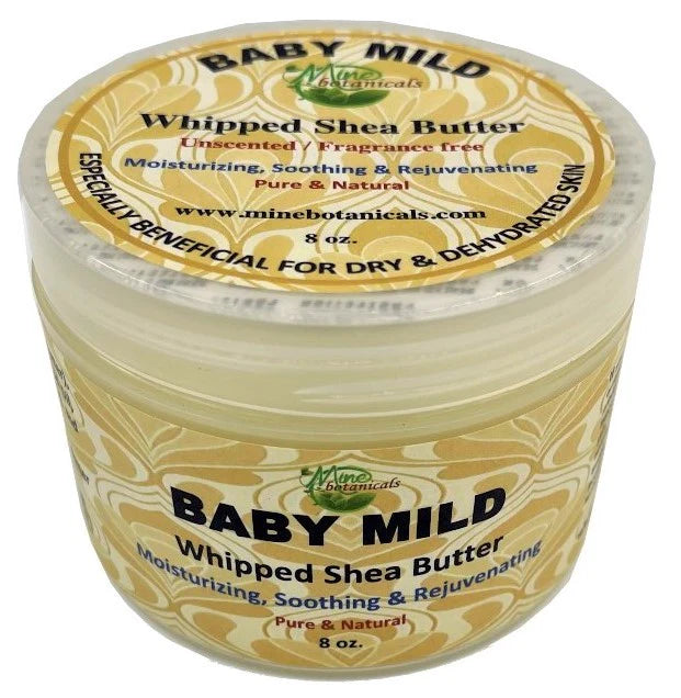 Baby Mild Whipped Shea Butter 8oz