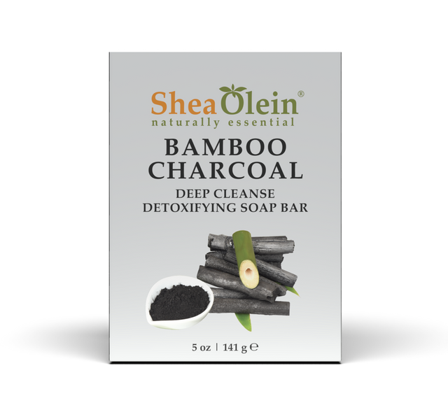 Activated Bamboo Charcoal Deep Cleanse Detoxifying Soap Bar 5oz