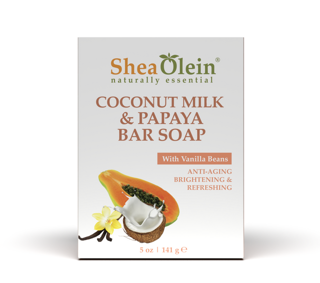 Coconut Milk & Papaya Beauty Bar with Vanilla Beans 5oz