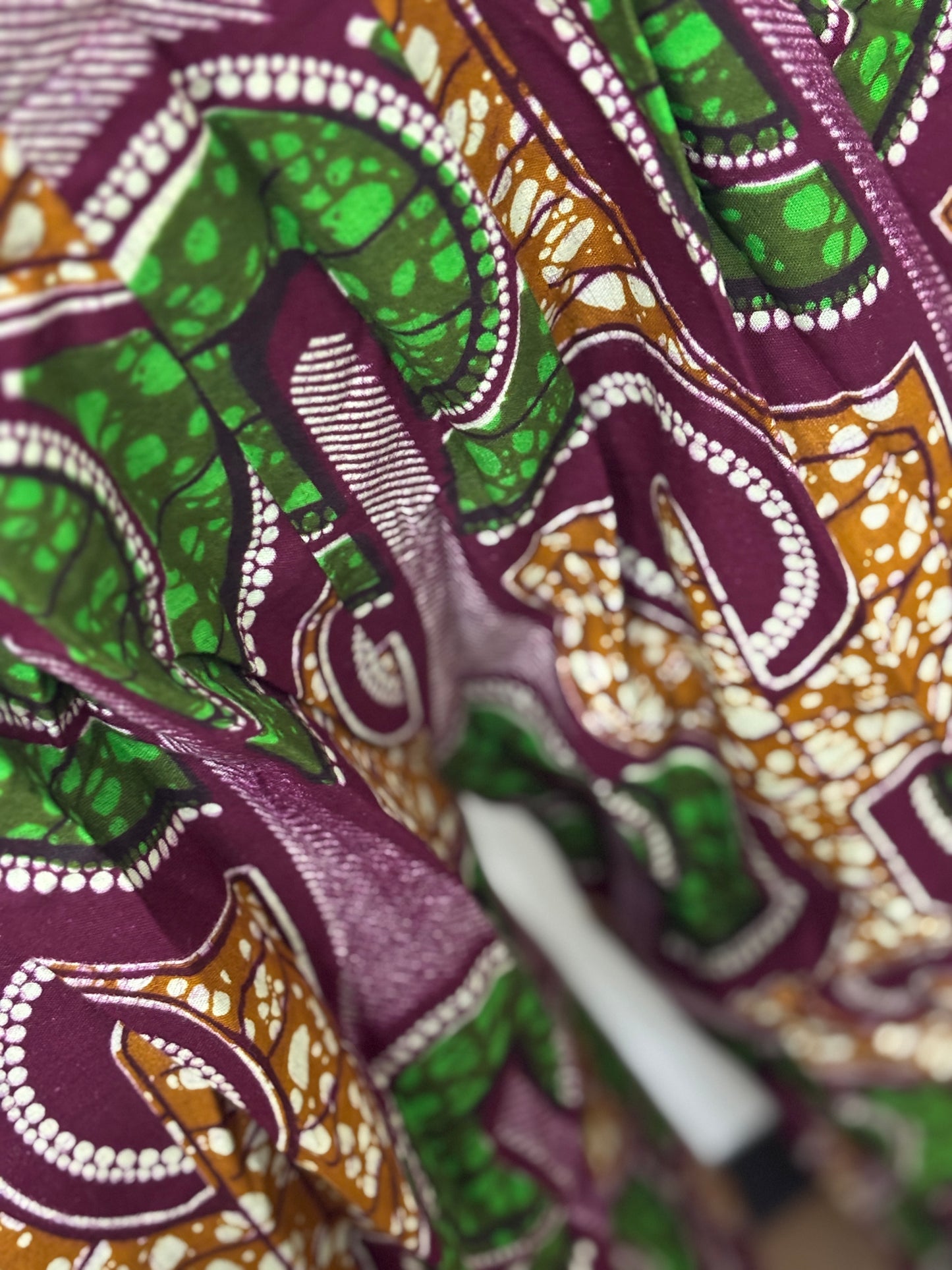 Women african pattern pants with pockets