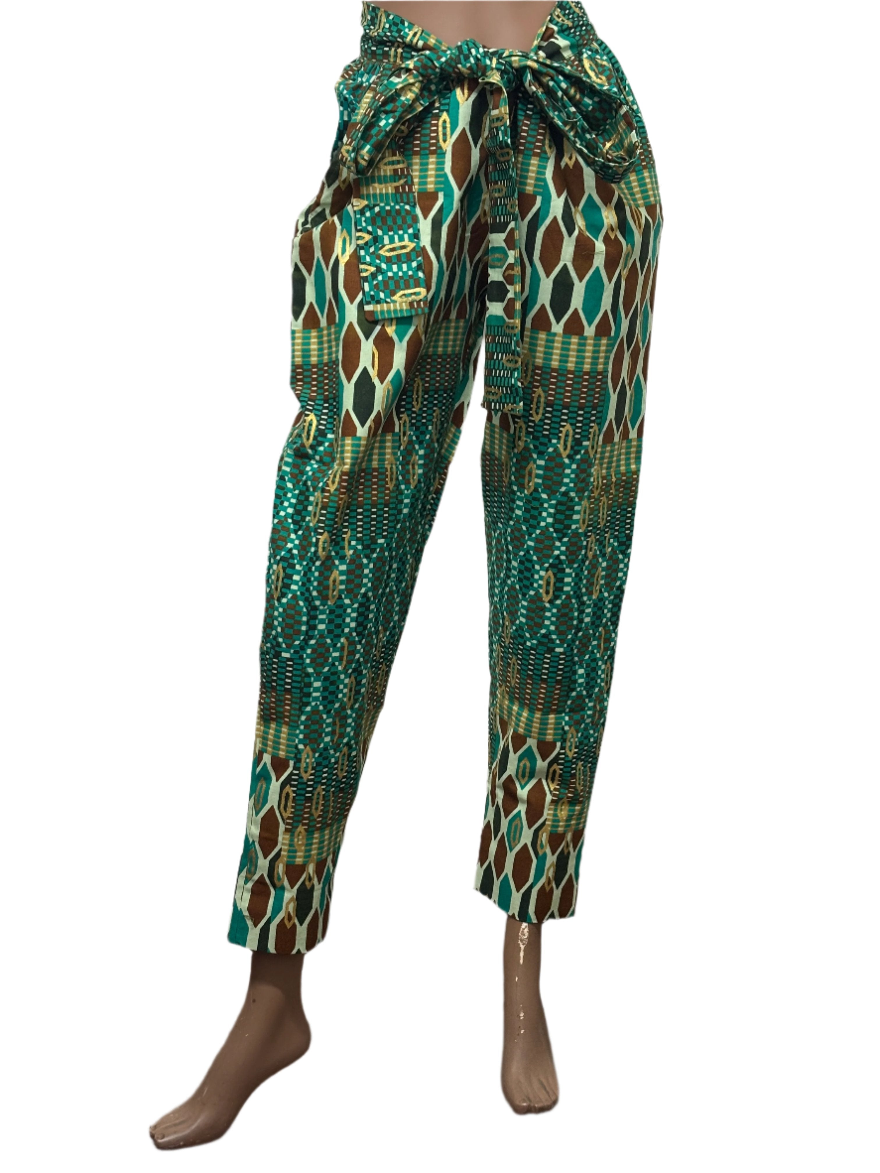 Women african pattern pants