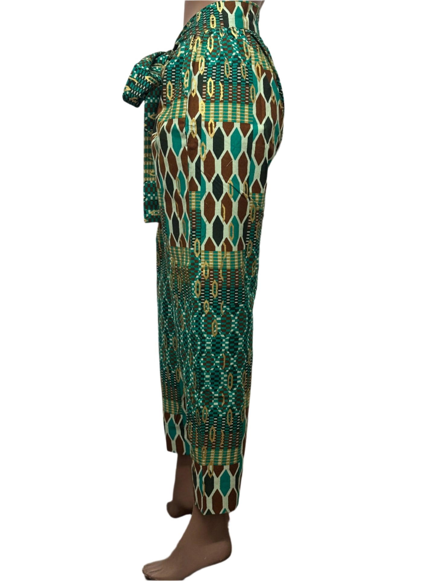 Women african pattern pants