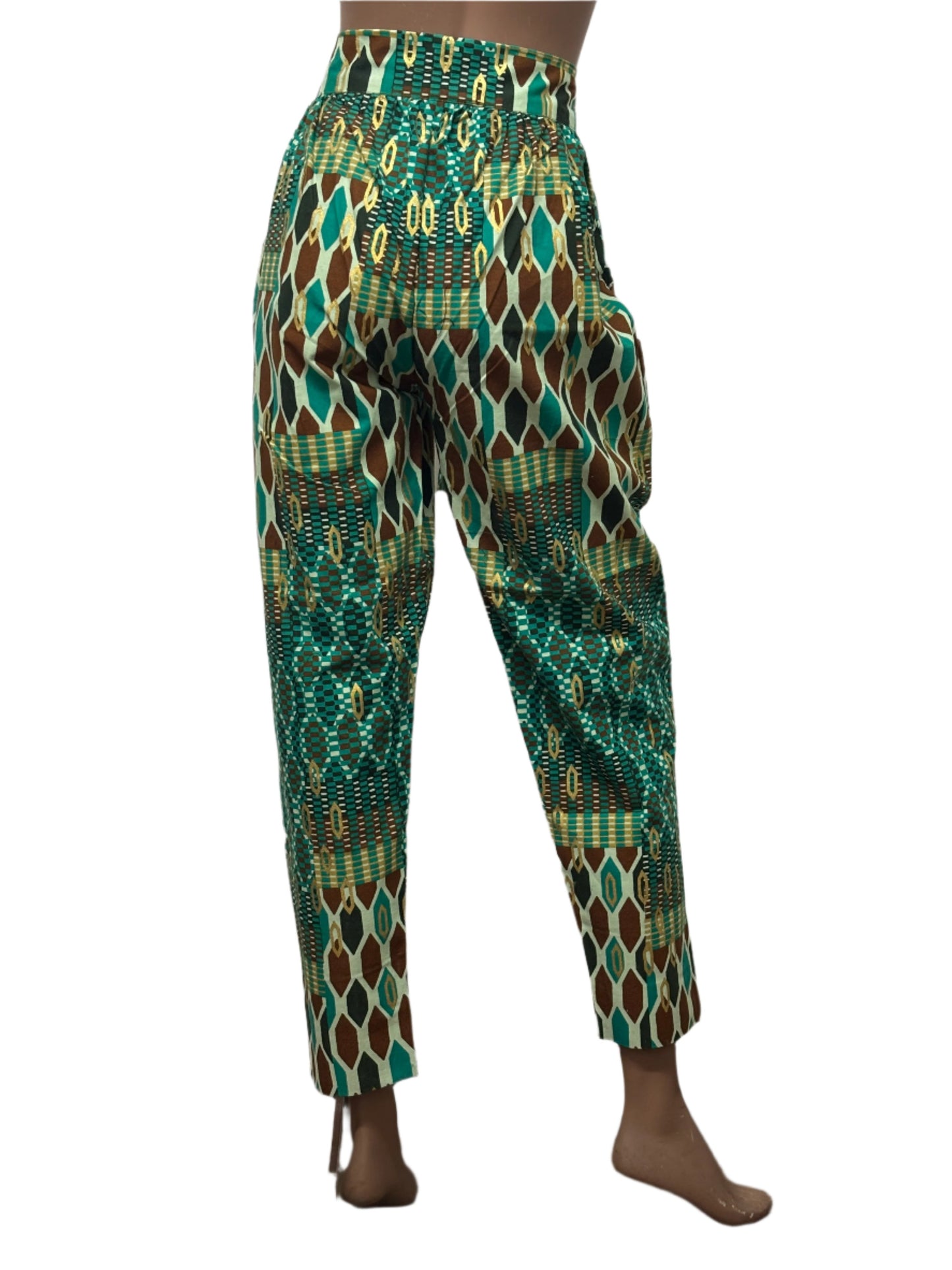 Women african pattern pants