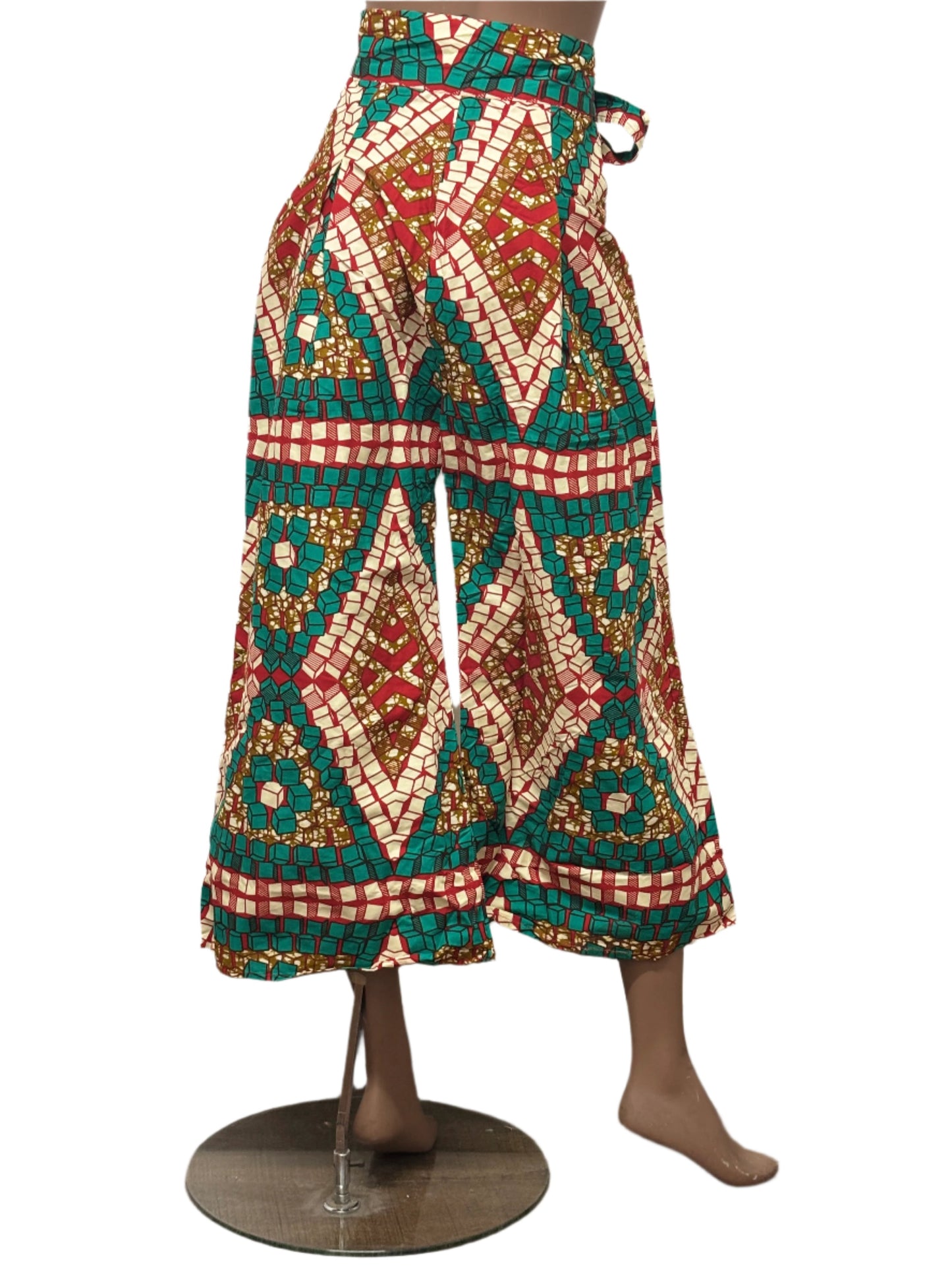 Women african pattern pants