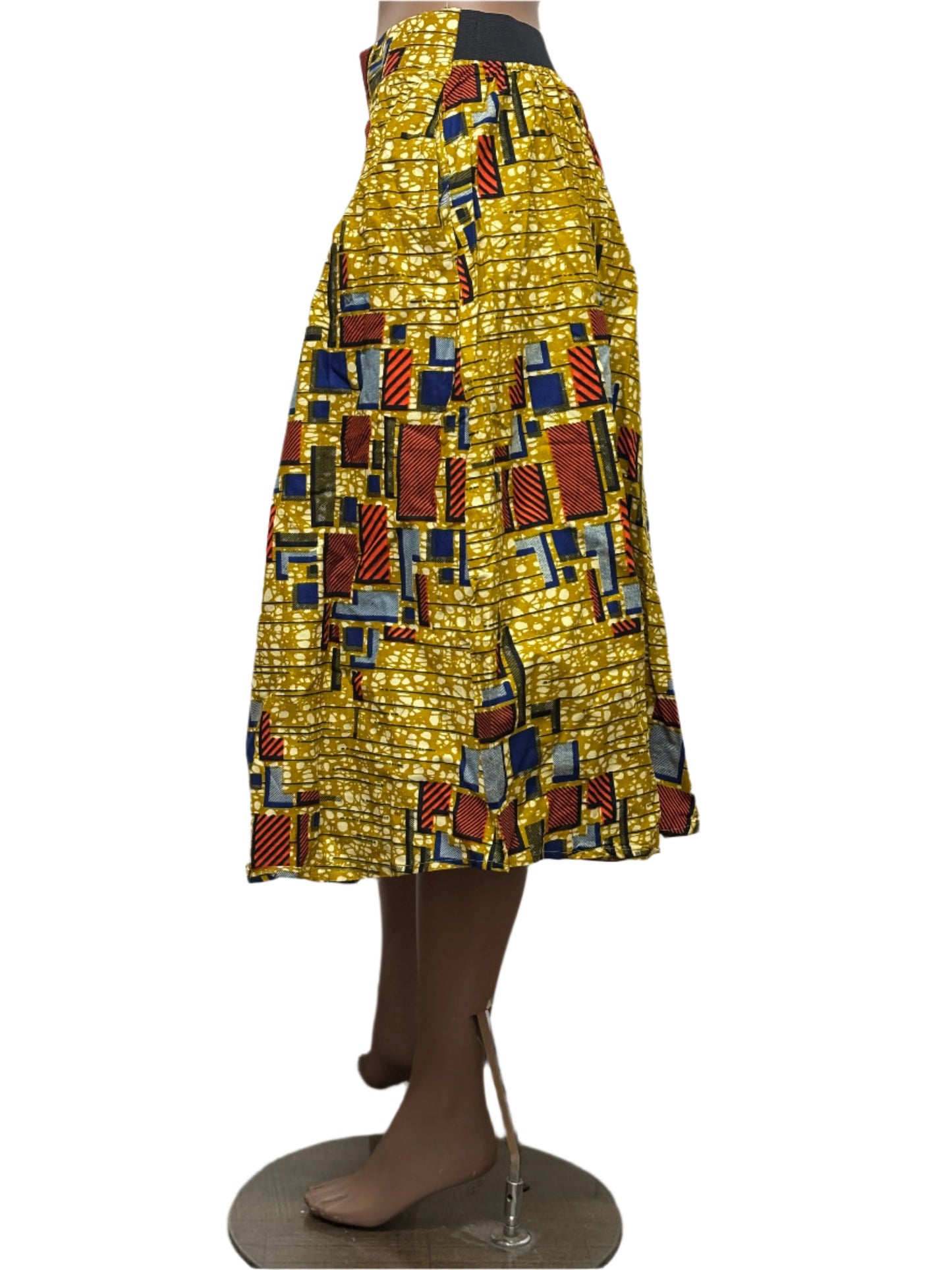 Seamless African pattern skirt