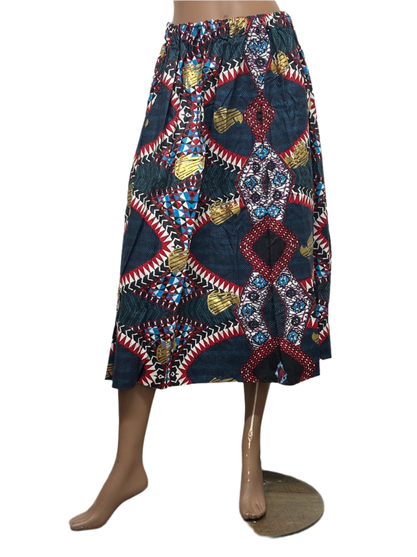 Seamless African pattern skirt