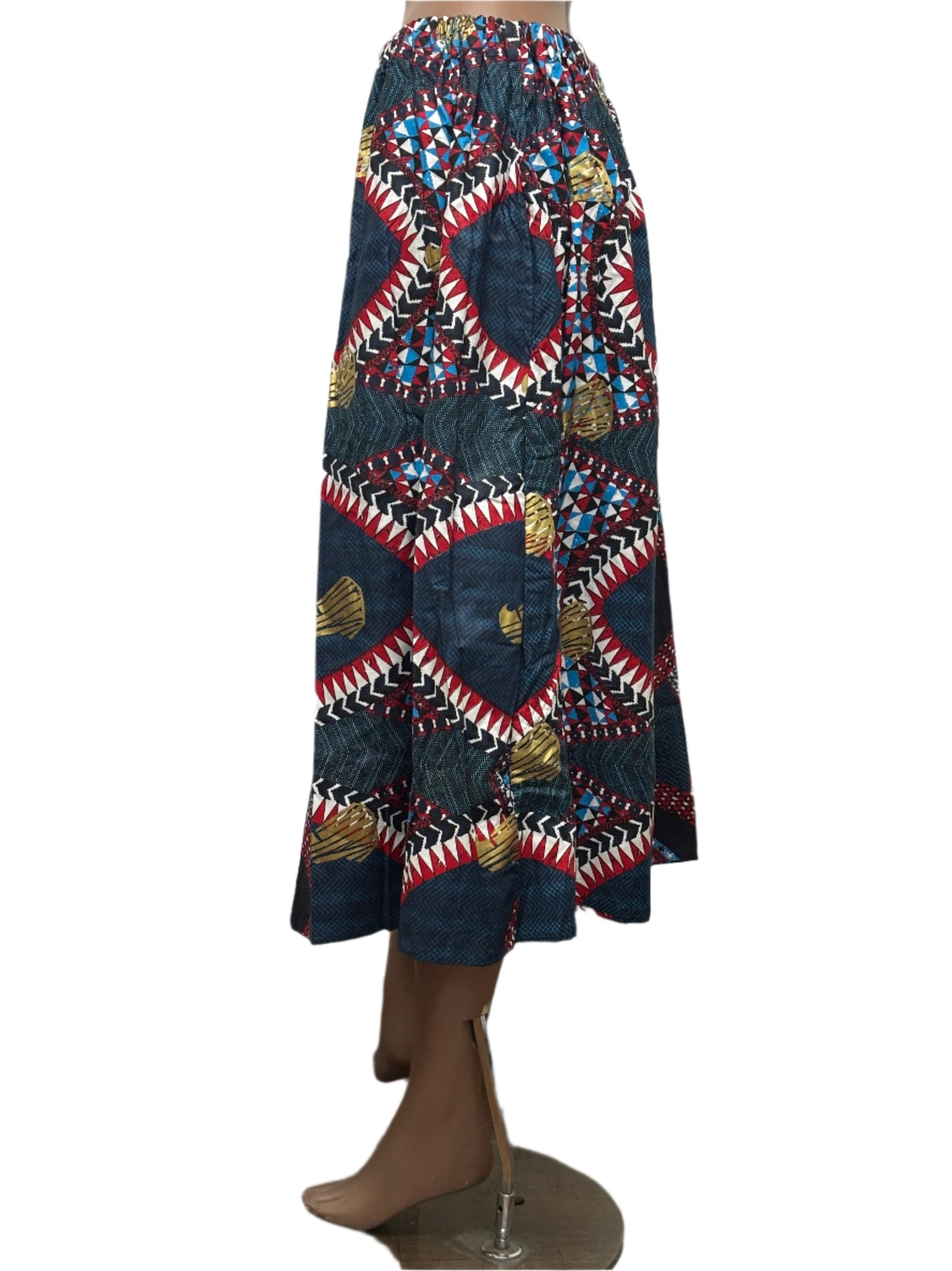 Seamless African pattern skirt