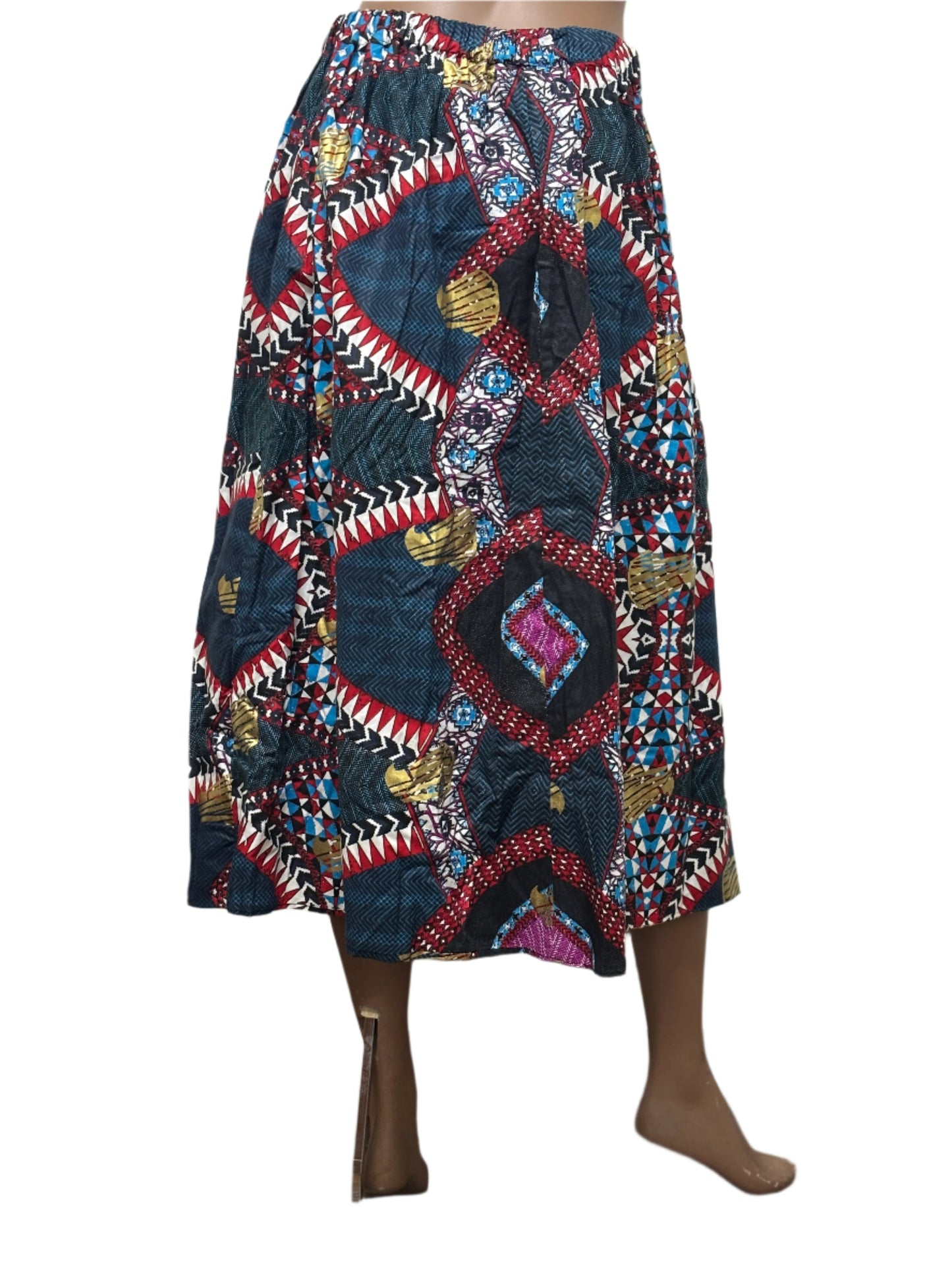 Seamless African pattern skirt