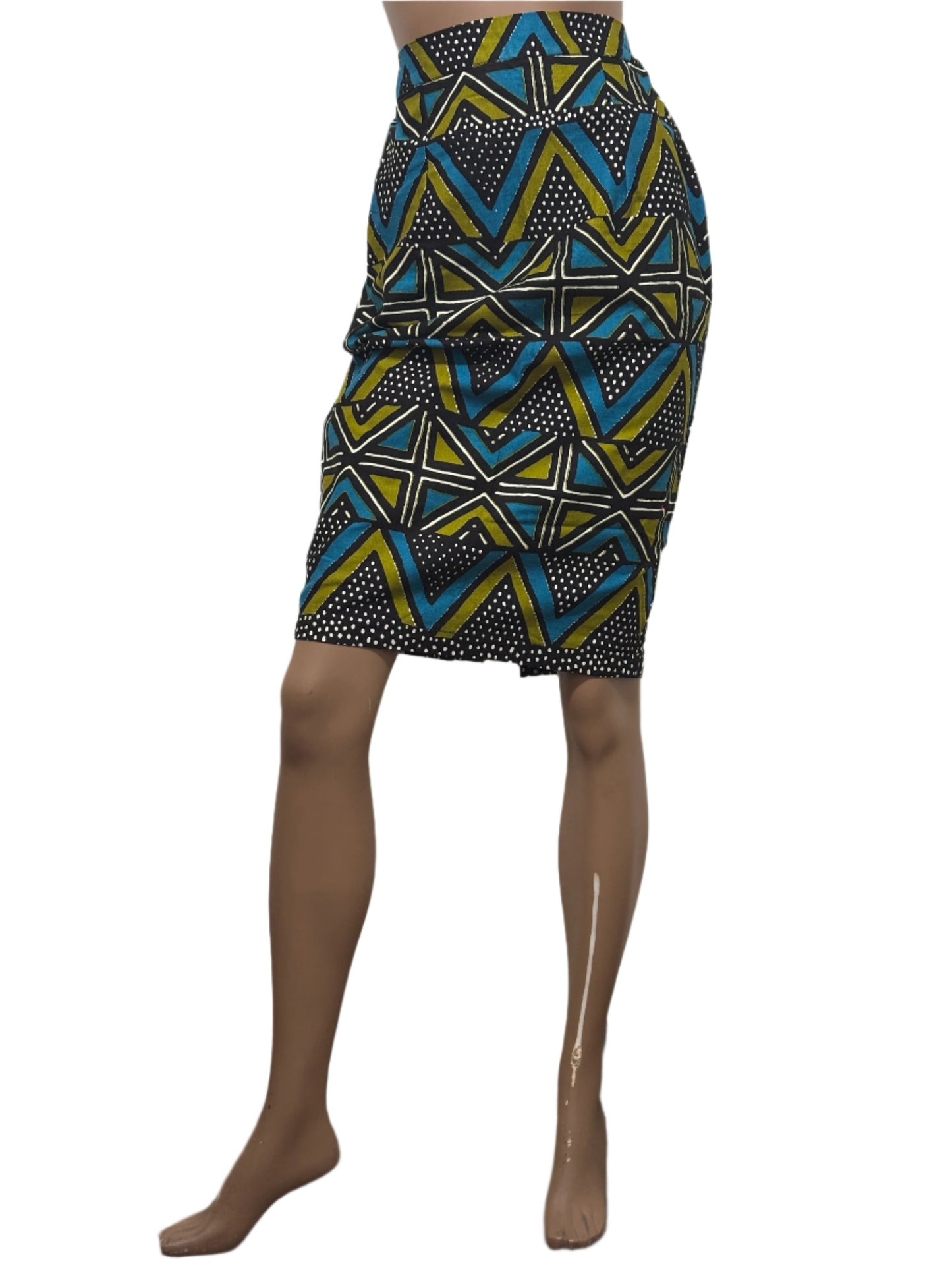 Seamless African pattern skirt