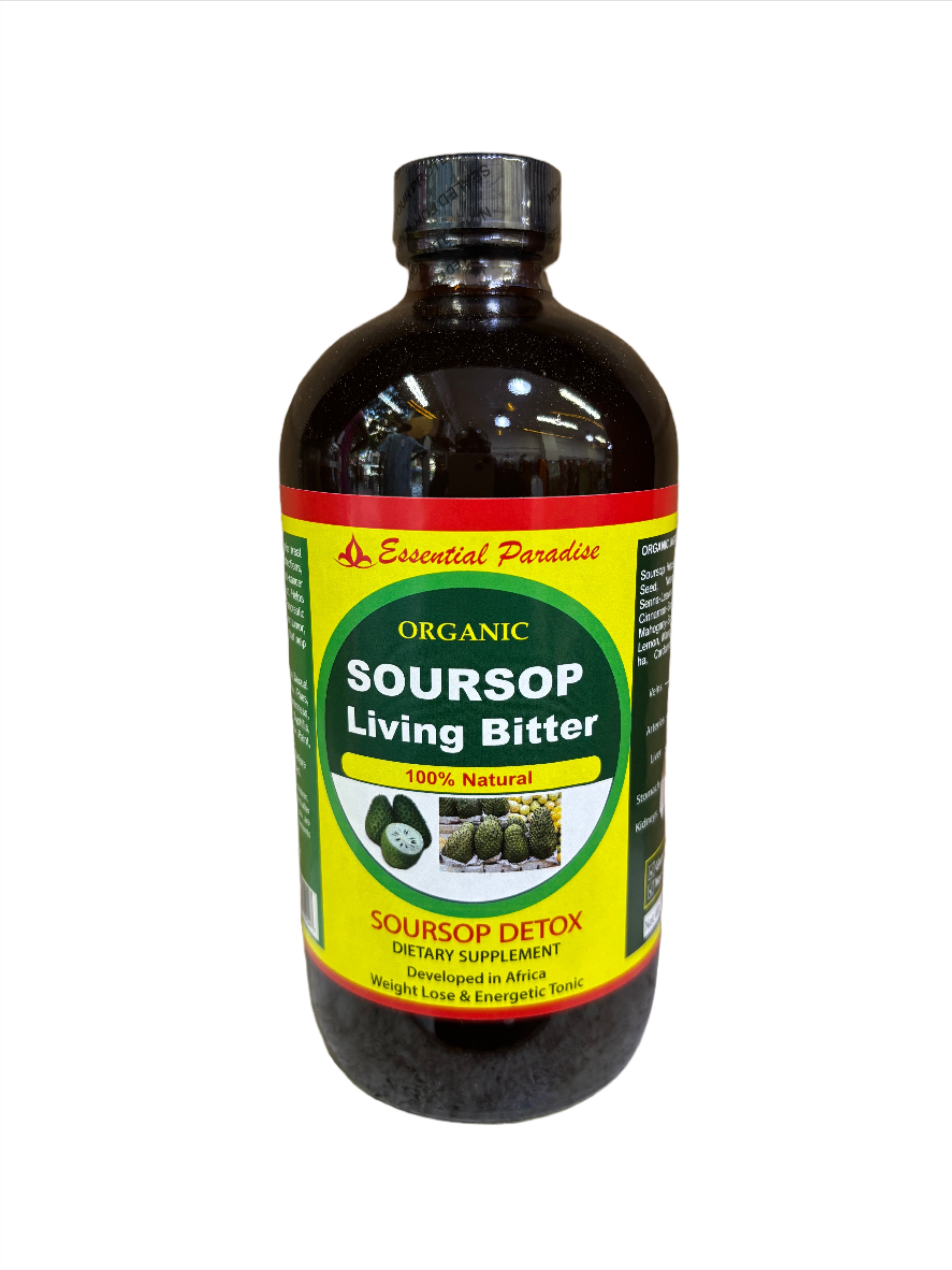 Organic soursop Living Bitter 100% Natural