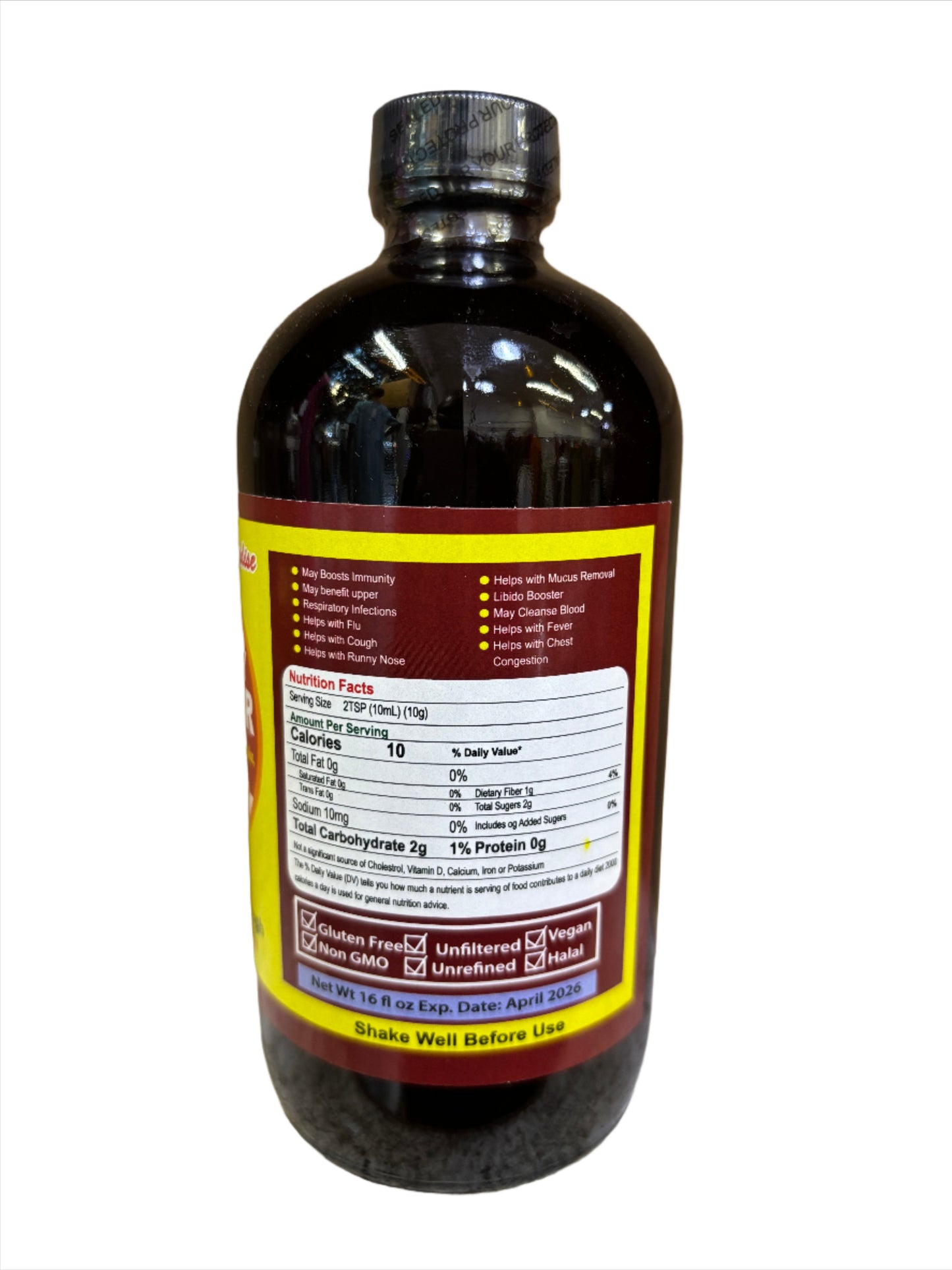 Organic Immunity booster helpful in fever & cough 16oz