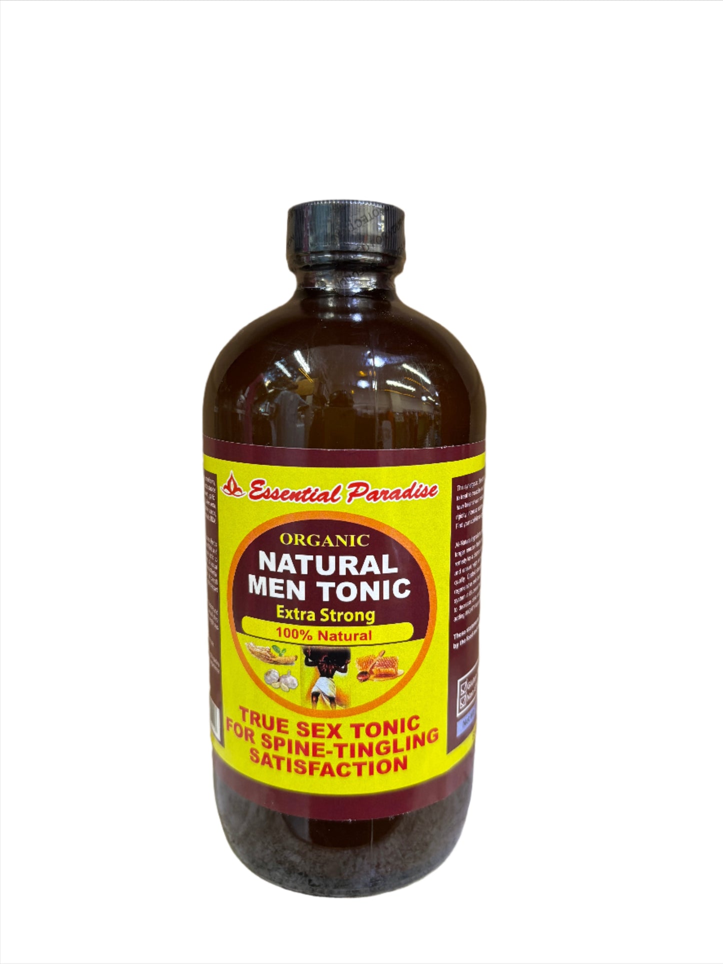 Organic Natural Men Tonic. 100% natural "True Sex Tonic 16oz