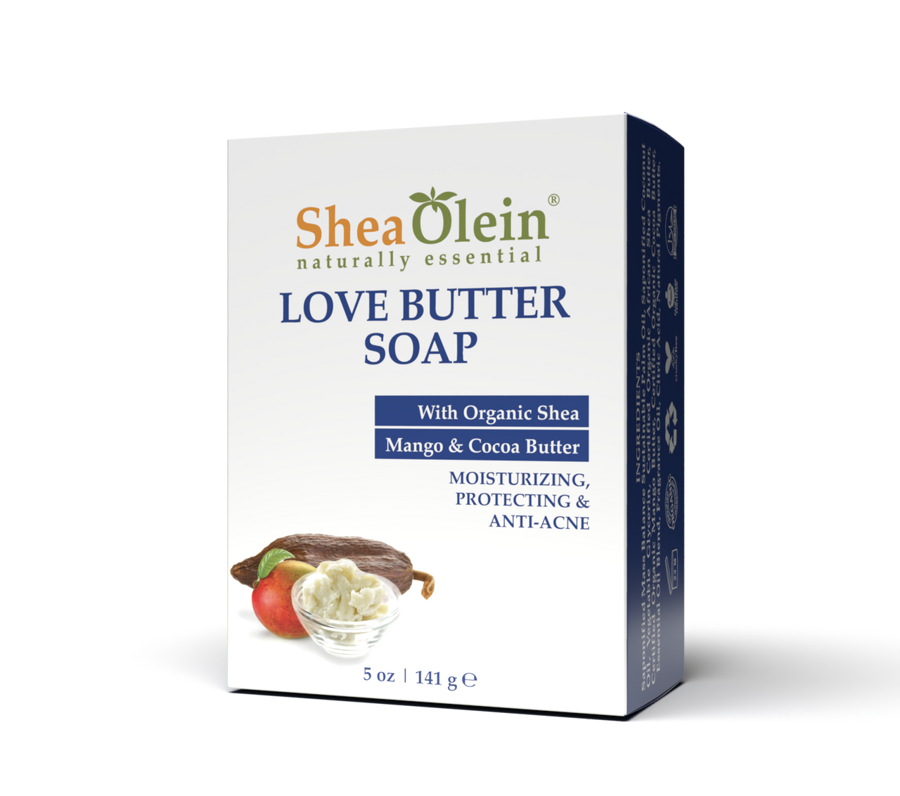 Love Butter Soap with Shea, Mango & Cocoa Butter 5oz