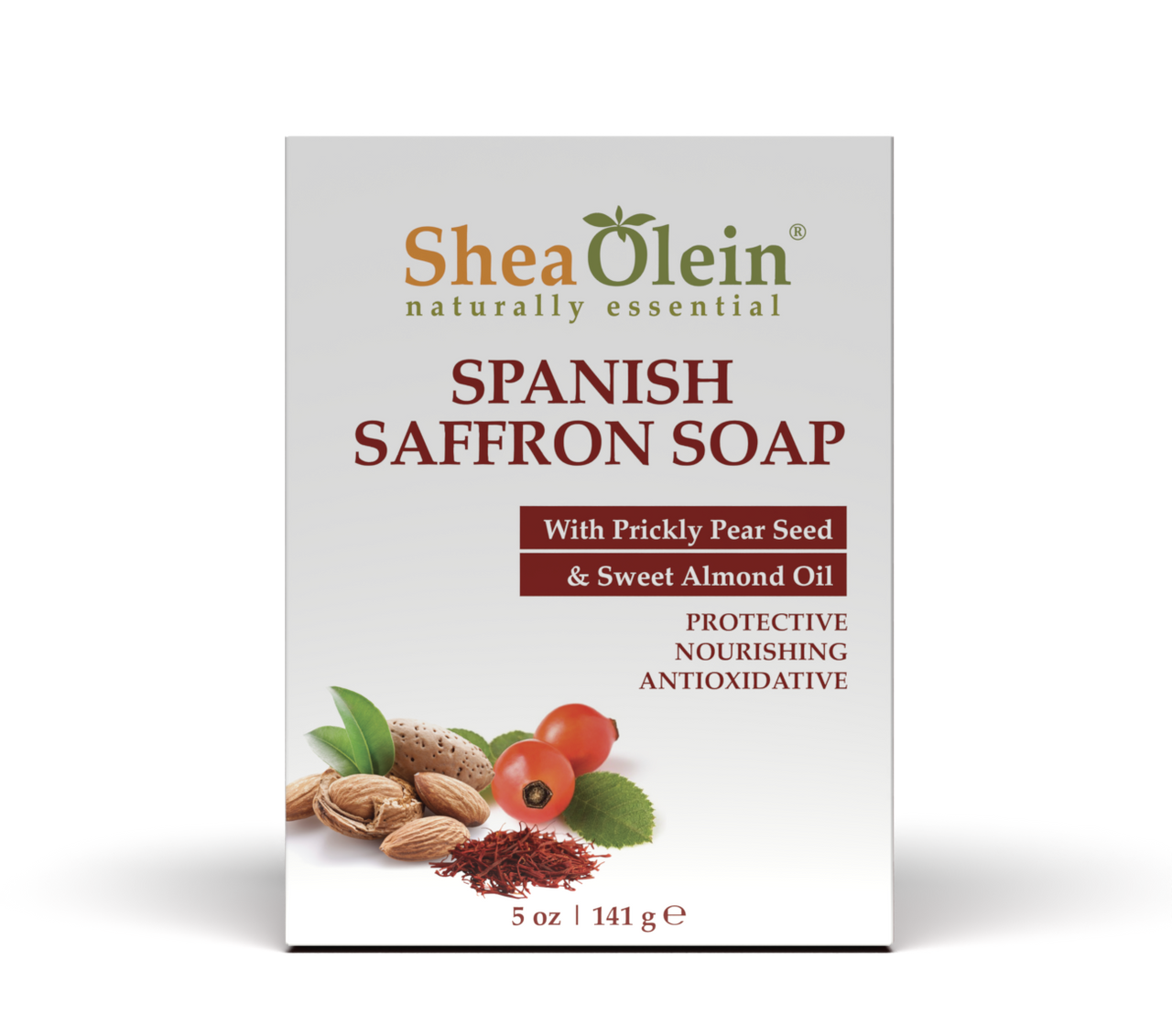 Spanish Saffron Soap with Prickly Pear Seed & Sweet Almond Oil 5oz