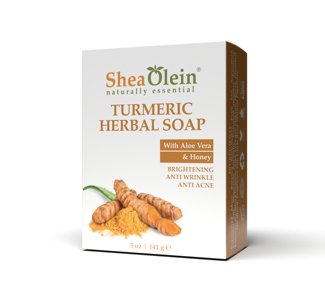 Turmeric Herbal Soap with Aloe Vera & Honey 5oz