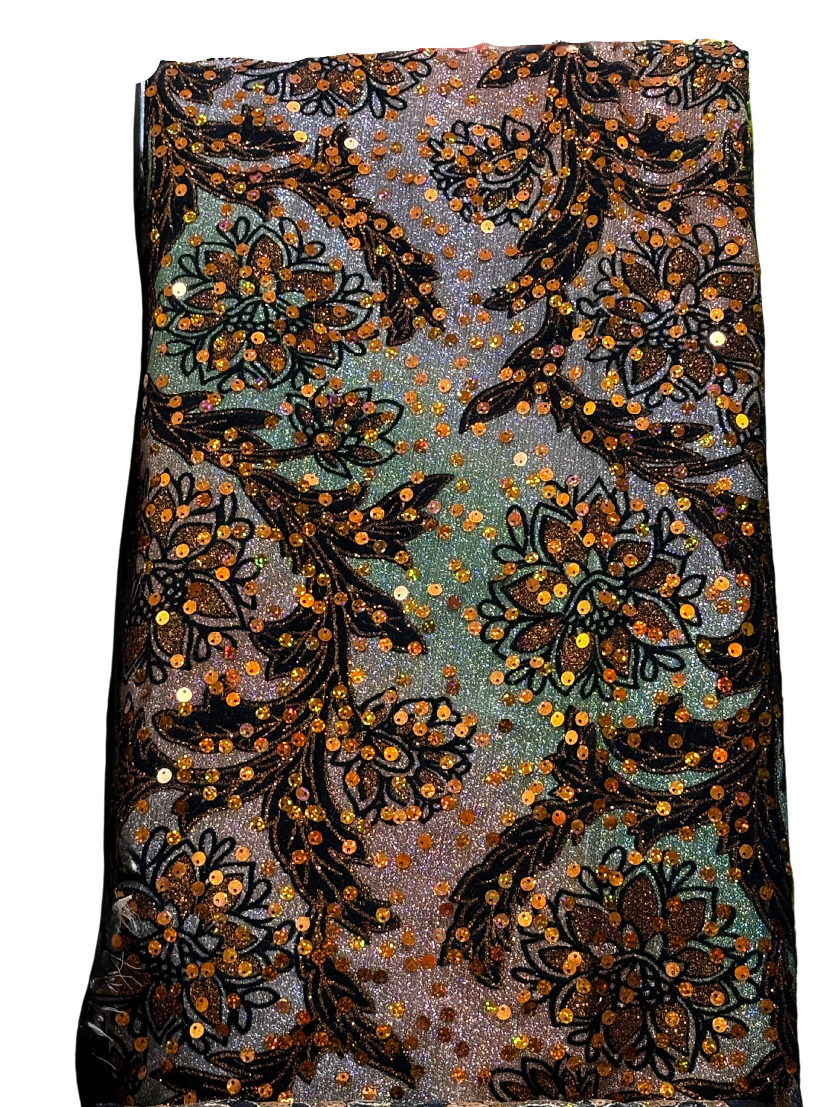 FASHIONABLE SEQUIN PATTERN FABRIC