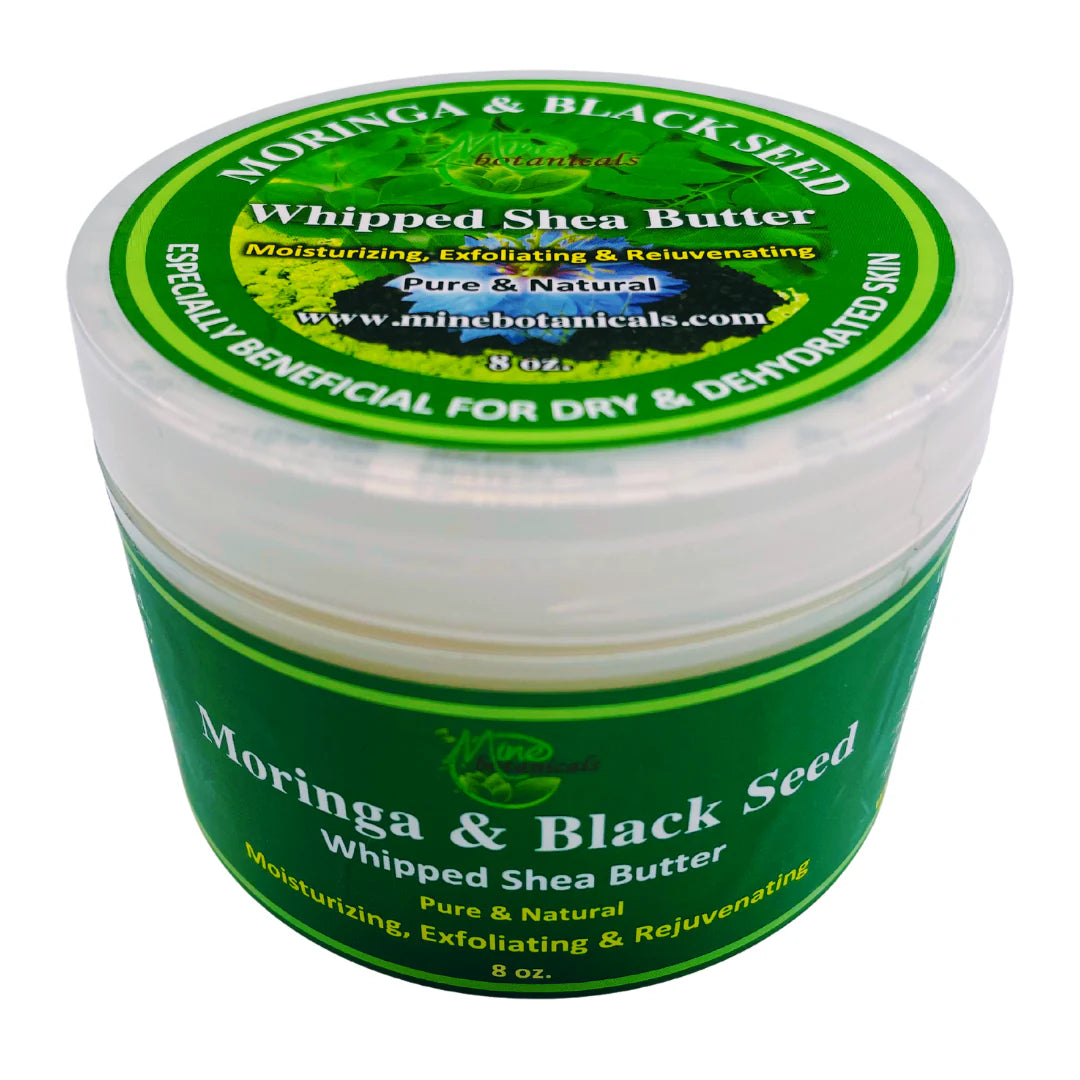 Whipped Shea Butter with Moringa & Black Seed 8oz