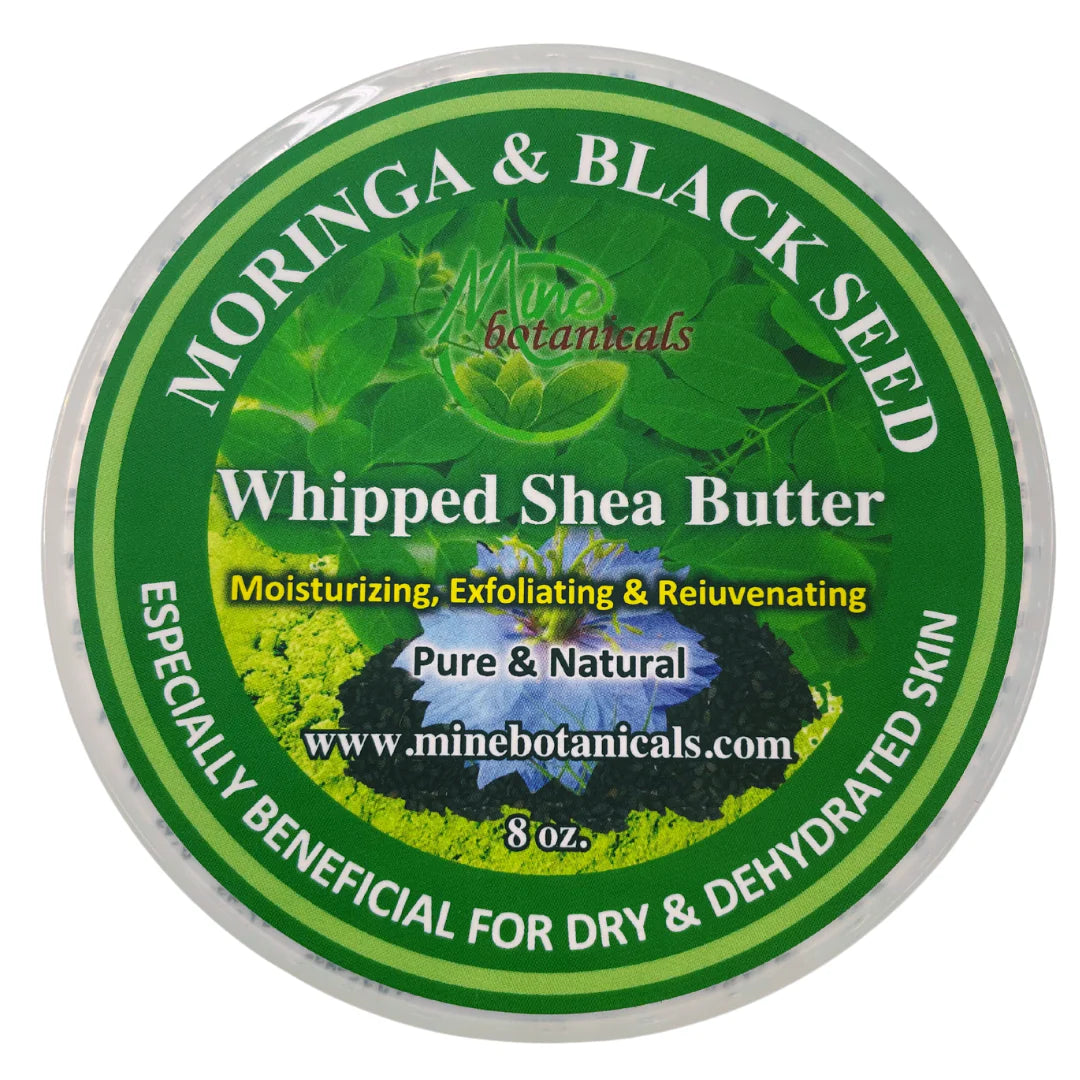 Whipped Shea Butter with Moringa & Black Seed 8oz