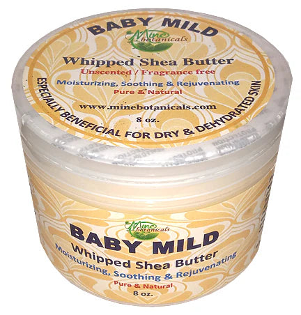 Baby Mild Whipped Shea Butter 8oz